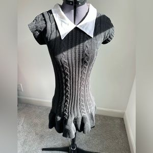 UNIF Black Knitted Dress